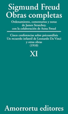 Sigmund Freud - Obras Completas XI - Cinco conferencias sobre psicoanálisis, Un recuerdo infantil de Leonardo Da Vinci, y otras obras (1910)