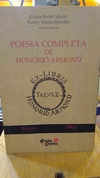 Poesia Completa De Honorio Armond