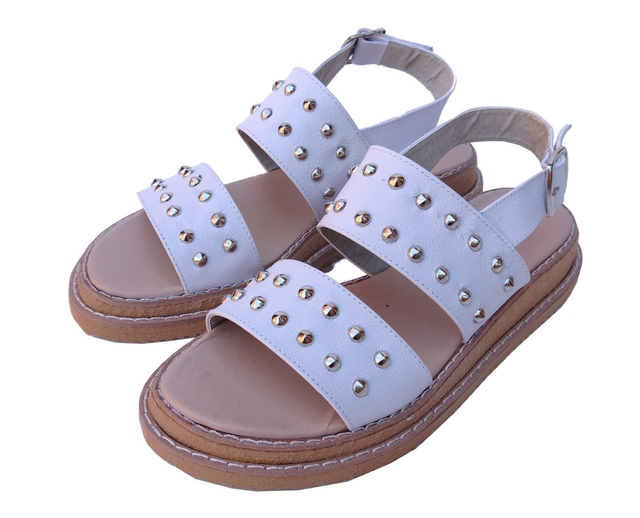 Sandalias de mujer de cuero