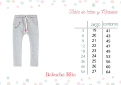 Babucha Rita Gris - comprar online