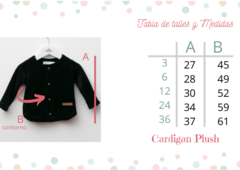 Cardigan Amapola Negro - De Chulos y Chulas