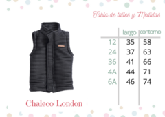 Chaleco London - De Chulos y Chulas