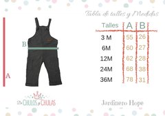 Jardinero Hope Topo UNISEX - tienda online