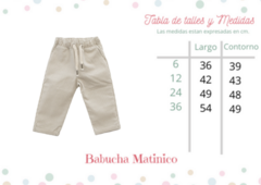 Babucha Matinico Cemento - tienda online