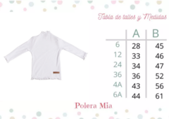 Polera Mia Blanca - De Chulos y Chulas