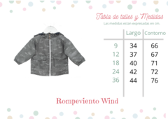 Rompeviento Wind Gris - De Chulos y Chulas