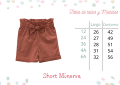 Short Minerva Terracota - tienda online