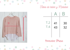 Sweater Puna -Celeste- - De Chulos y Chulas
