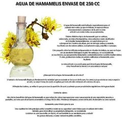 Agua De Hamamelis De 250cc Piel Grasa Ojeras en internet