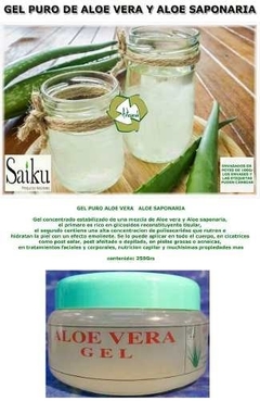 Gel De Aloe Vera Puro 100% 1k - Saiku Natural 