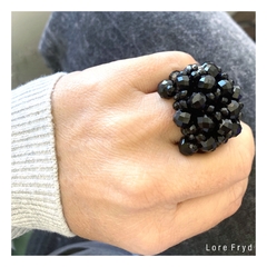 ANILLO FRANCA BLACK