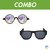 Combo Diamond Preto + Snap Preto