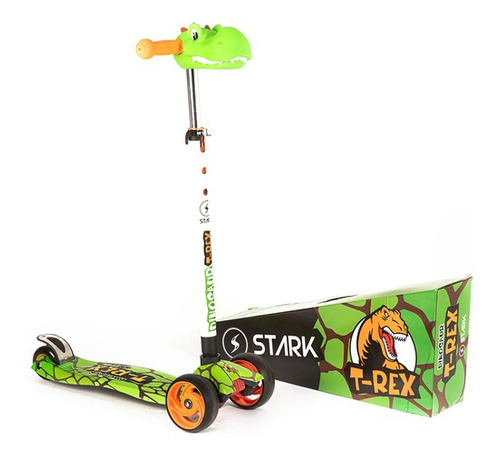 Monopatin Scooter Stark Power Love Nena 3 Rueda Con Luces