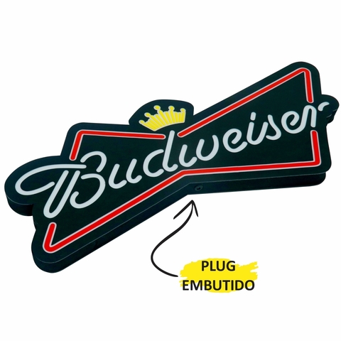 Luminoso Led Bar Cerveja Bud- Pronta Entrega