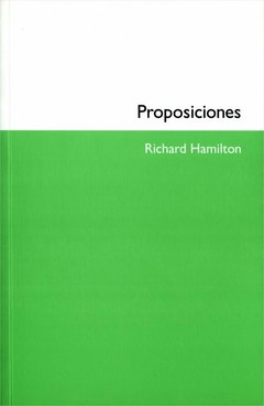 PROPOSICIONES - RICHARD HAMILTON - MACBA