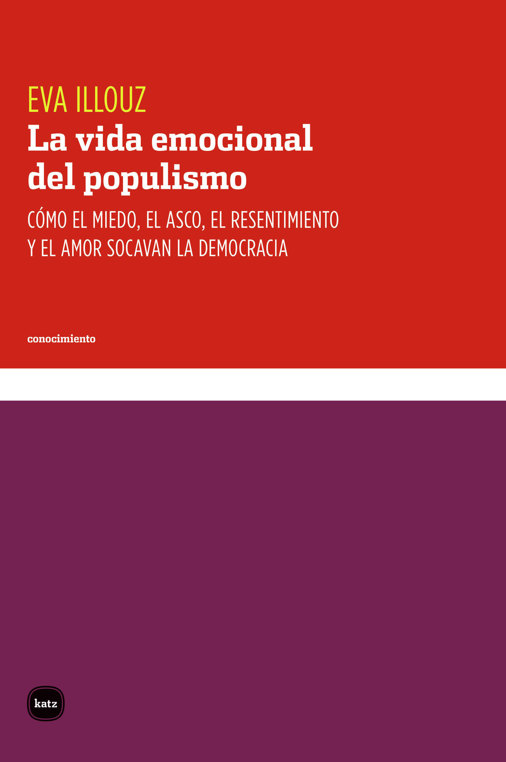 LA VIDA EMOCIONAL DEL POPULISMO - EVA ILLOUZ - KATZ