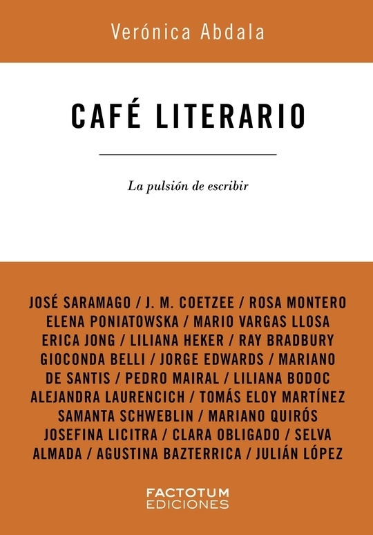 CAFÉ LITERARIO - VERÓNICA ABDALA - FACTOTUM
