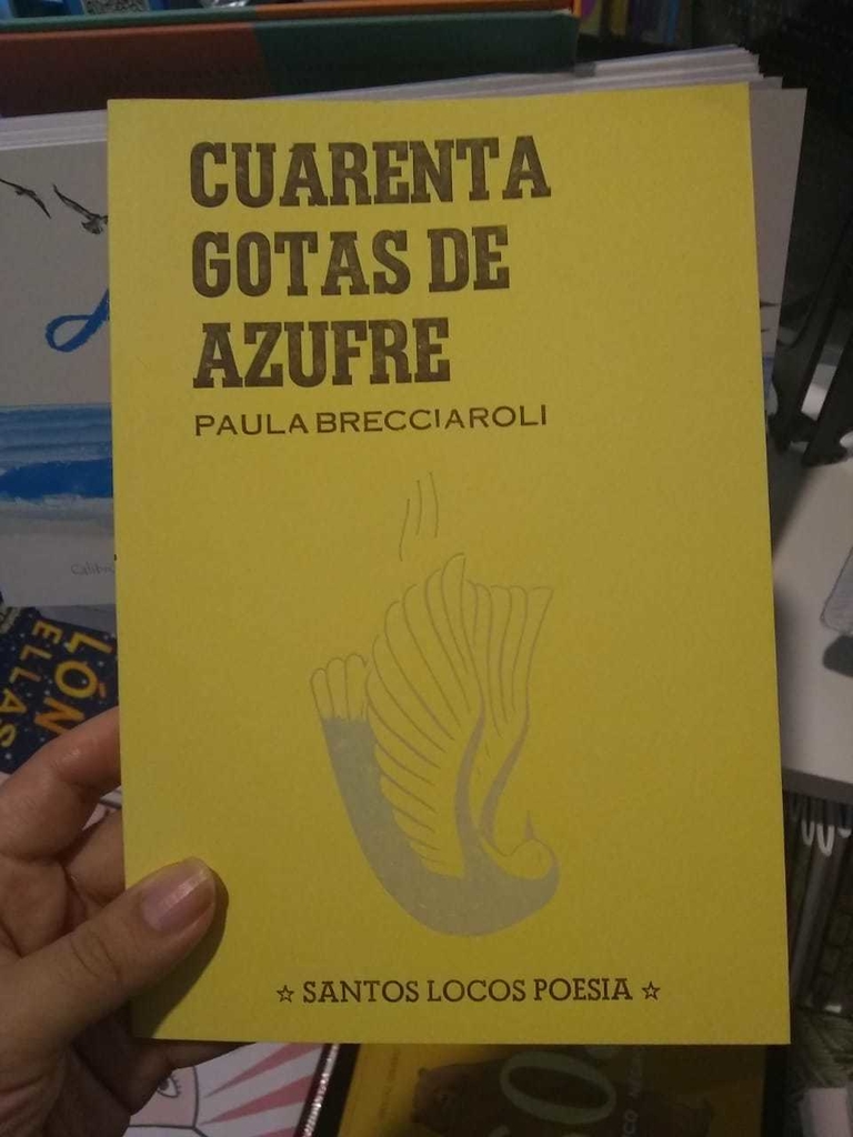 CUARENTA GOTAS DE AZUFRE- PAULA BRECCIAROLI - SANTOS LOCOS