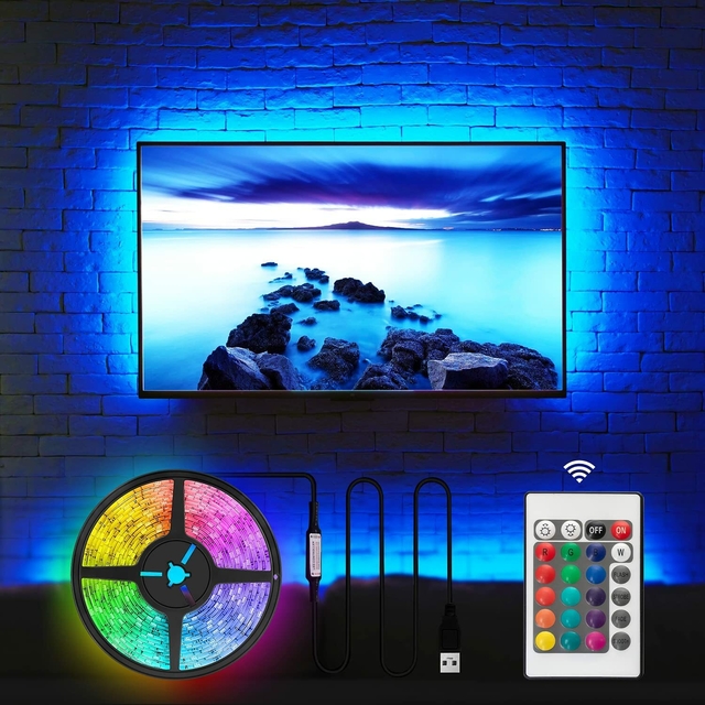 Tira De LED RGB Para TV a USB 2M