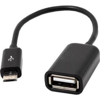 Cable OTG Micro USB Para Celulares O Tablets