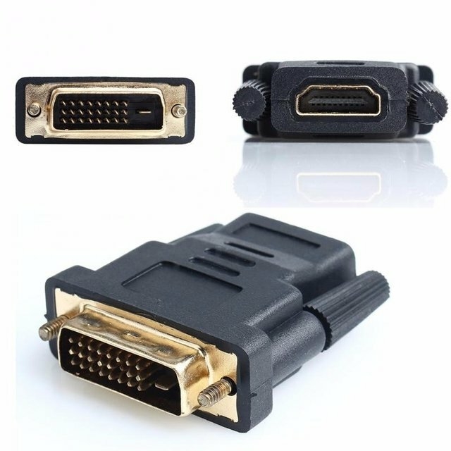 ADAPTADOR DVI D MACHO A HDMI HEMBRA DIGITAL