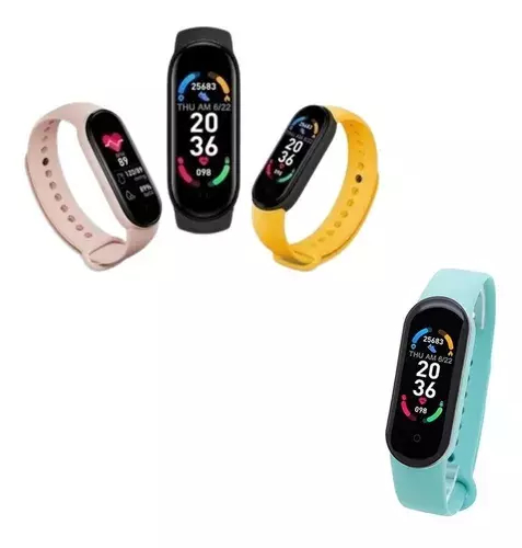 RELOJ INTELIGENTE DEPORTIVO SMARTBAND M6 SWCH4601