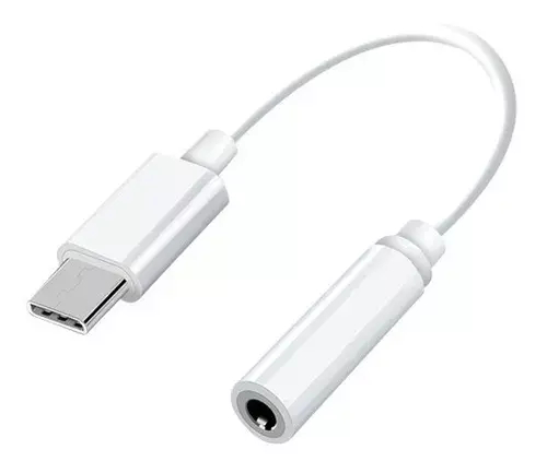 Adaptador USB Tipo C A Jack 3.5 MM Stéreo Sin Jack Carga