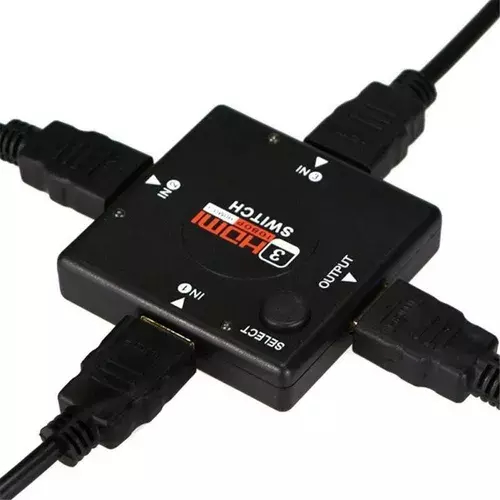 SWITCH MULTIPLICADOR DE PUERTOS HDMI 3 ENTRADAS 1 SALIDA