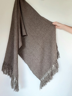 Manta de lana de llama tejida en telar en internet