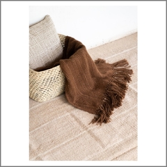 Manta de lana de llama tejida en telar - ulala