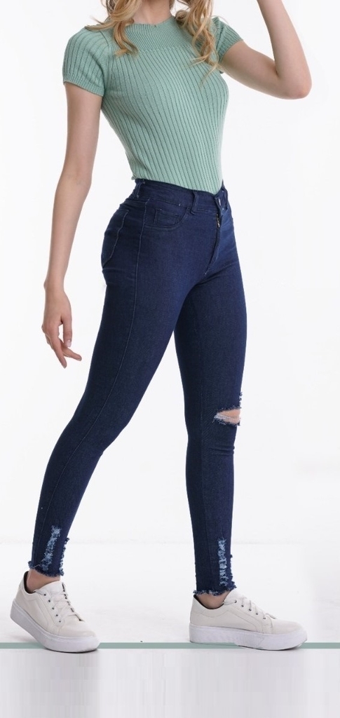 Pantalones con online roturas mujer