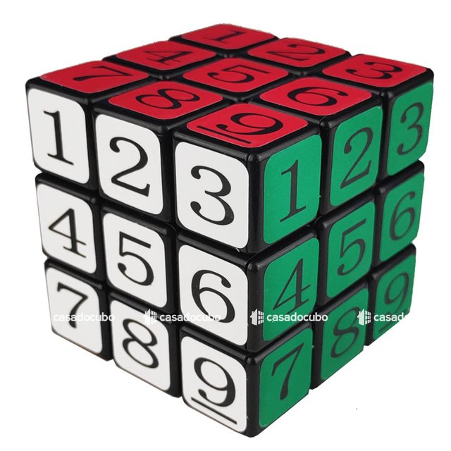 Cubo Mágico 3x3x3 CubeTwist Sudoku