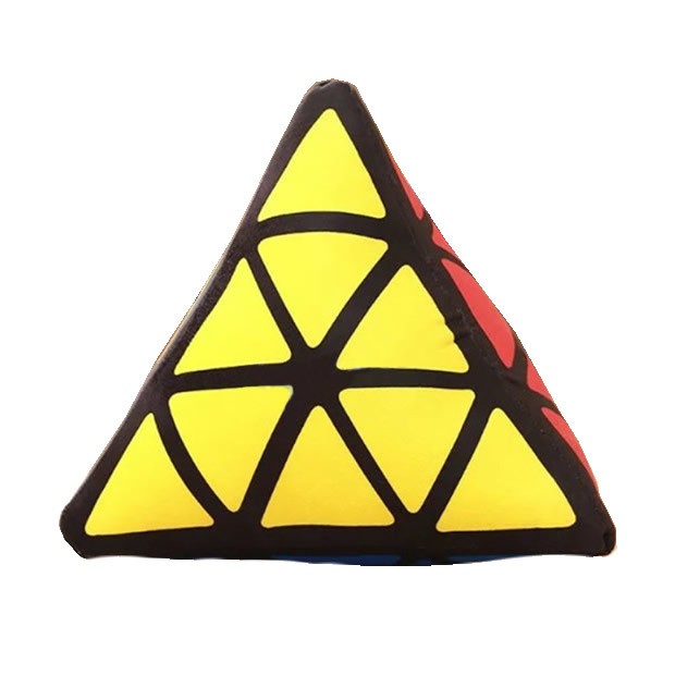 Almofada Cubo Mágico Pyraminx