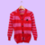 Saco Alice fucsia y rojo