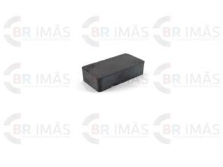 Imã de Ferrite 40x20x10mm - Bloco