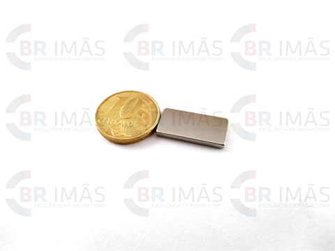 Imã Neodímio N35 20x10x2mm - Bloco - comprar online