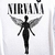 Remera Nirvana Glitter white (M) - tienda online