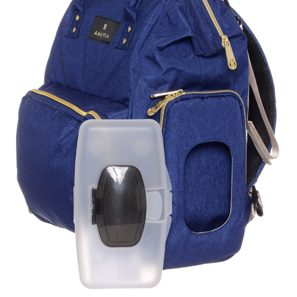 MOCHILA MATERNAL MOMMY BABY - Azul]