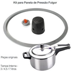 KIT de acessórios para Panela de Pressão 3 / 4,5 ou 7 litros