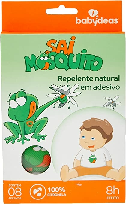 Sai Mosquito Adesivo Repelente Natural Babydeas