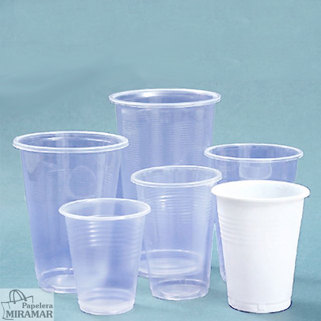 Vasos plásticos comunes - Miramar Plásticos