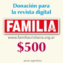 Donación: 500 pesos