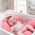 Almofada de banho Baby Pil Rosa