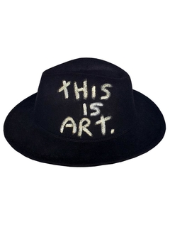 Chapéu Fedora This is art - 22527 na internet