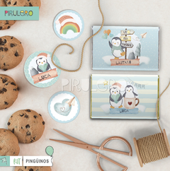 Kit imprimible Pinguinos - Winter Wonderland - Pirulero