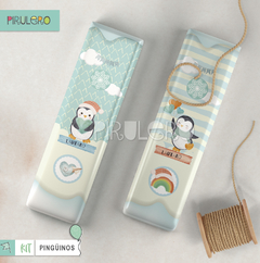 Imagen de Kit imprimible Pinguinos - Winter Wonderland