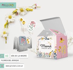 Kit imprimible Día de la madre Flores del bosque