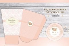 Kit Imprimible Corona Rosa - comprar online
