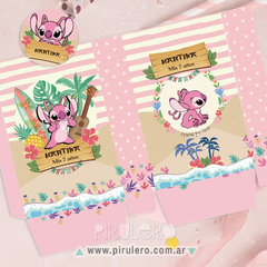 Kit imprimible ÁNGELA amiga de Stitch - Pirulero