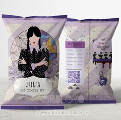 Chip Bags Merlina Addams _ Wednesday